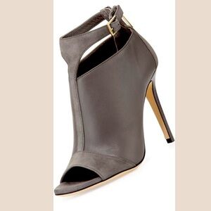 Authentic Brand New Jimmy Choo Viana Leather Ankle Bootie black size 36.5 w/ box